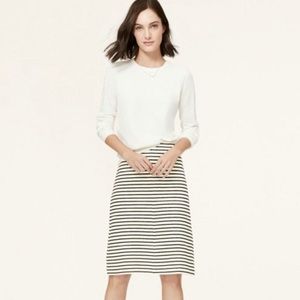 Loft A-Line Skirt
